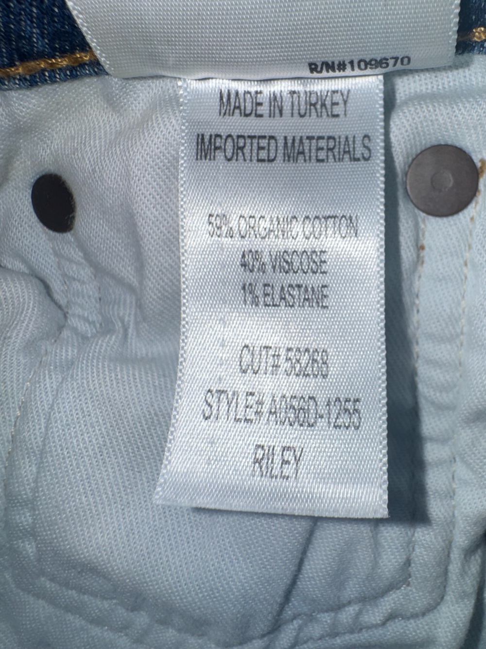 Agolde High Rise Riley jeans size 23 - Picture 5 of 6